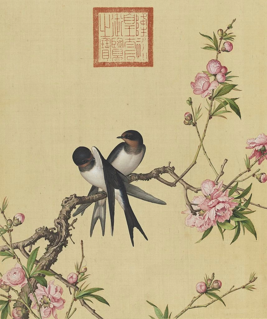 Fiori immortali in una primavera eterna - Rondini, National Palace Museum in Taipei